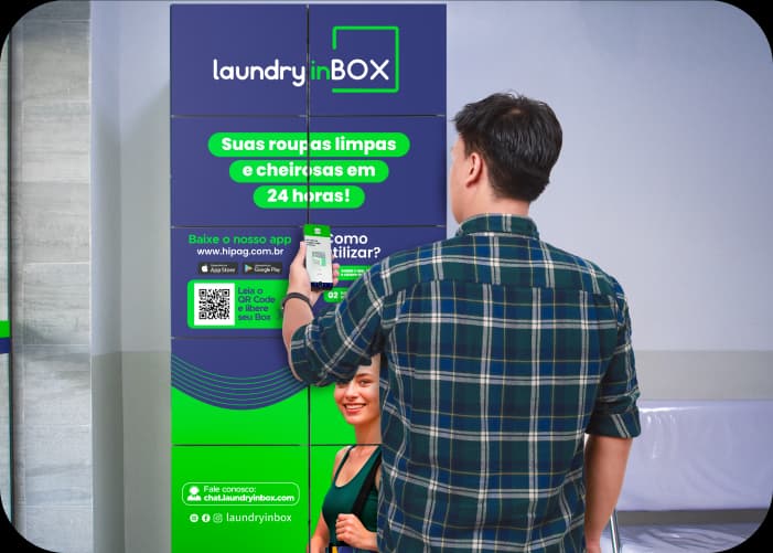 Armários inteligentes Laundry in Box